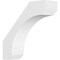 Ekena Millwork 5"W x 18"D x 18"H Standard Legacy Architectural Grade PVC Knee Brace BRCP05X18X18LGY - alternate 1